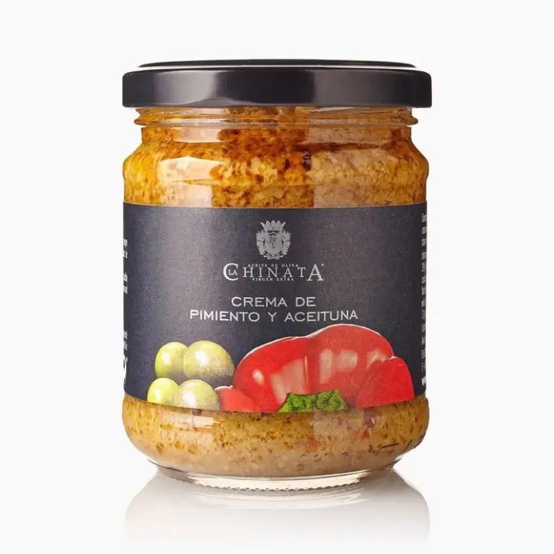 Crème de poivrons et olives vertes la chinata
