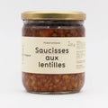 SAUCISSES AUX LENTILLES