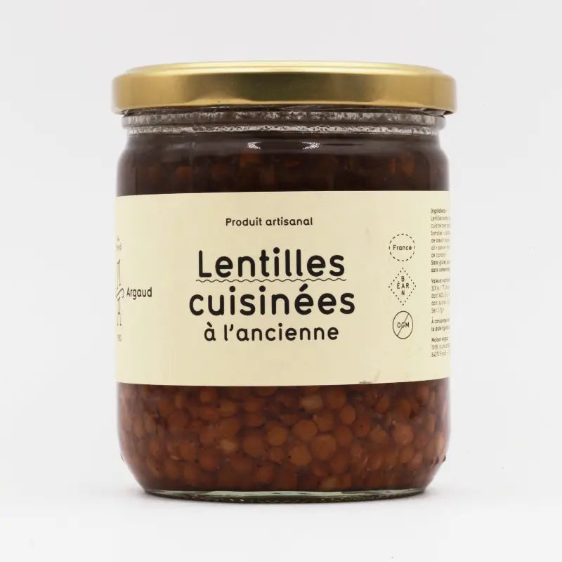 LENTILLES CUISINÉES À L’ANCIENNE