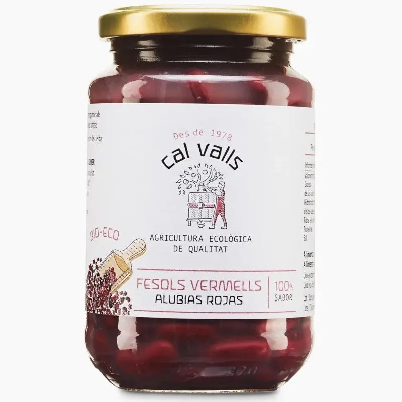 Haricots rouges cuits bio